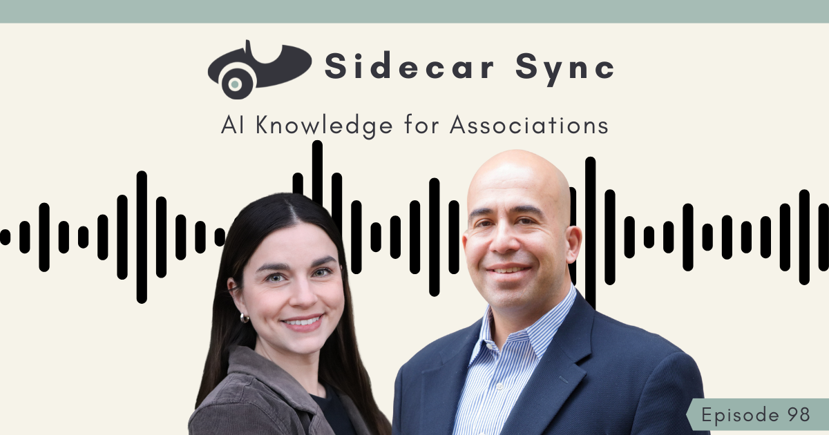 Sidecar Sync Episode 98 featuring Amith Nagarajan and Mallory Mejias