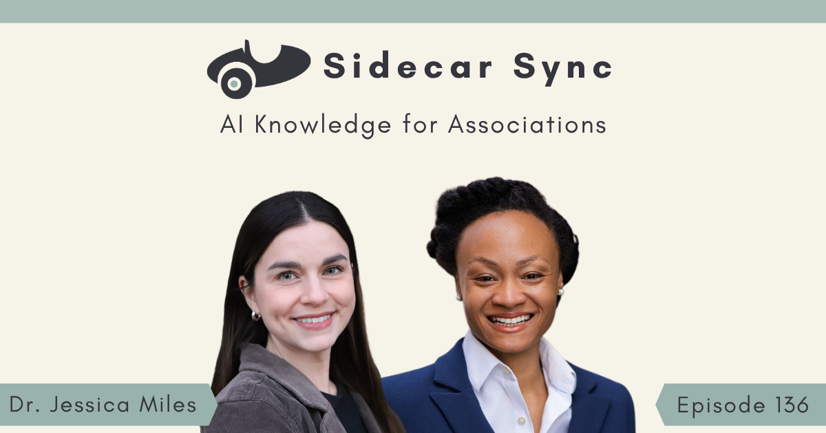 How AI Is Changing Scientific Publishing with Dr. Jessica Miles | [Sidecar Sync Episode 136]