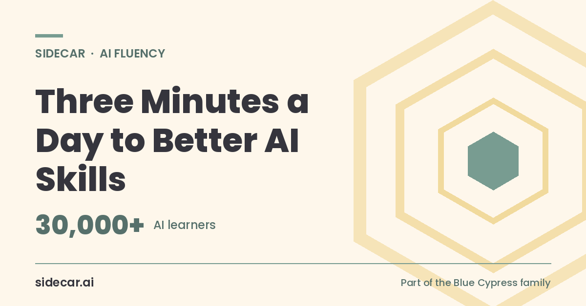 Three Minutes a Day: A Better Way to Build Staff AI Skills